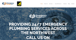 Desktop Screenshot of emergencyplumber247.com